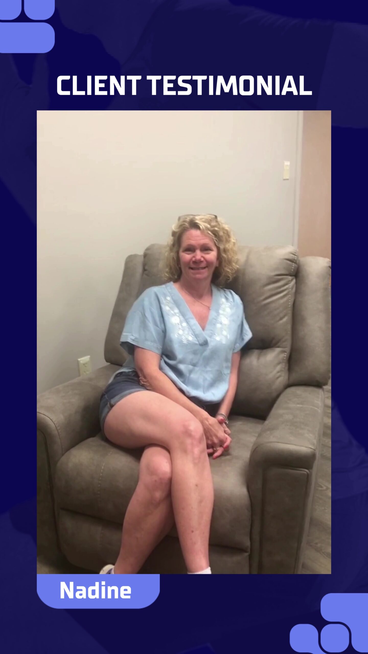 Cryotherapy Dallas PA Nadine Testimonial