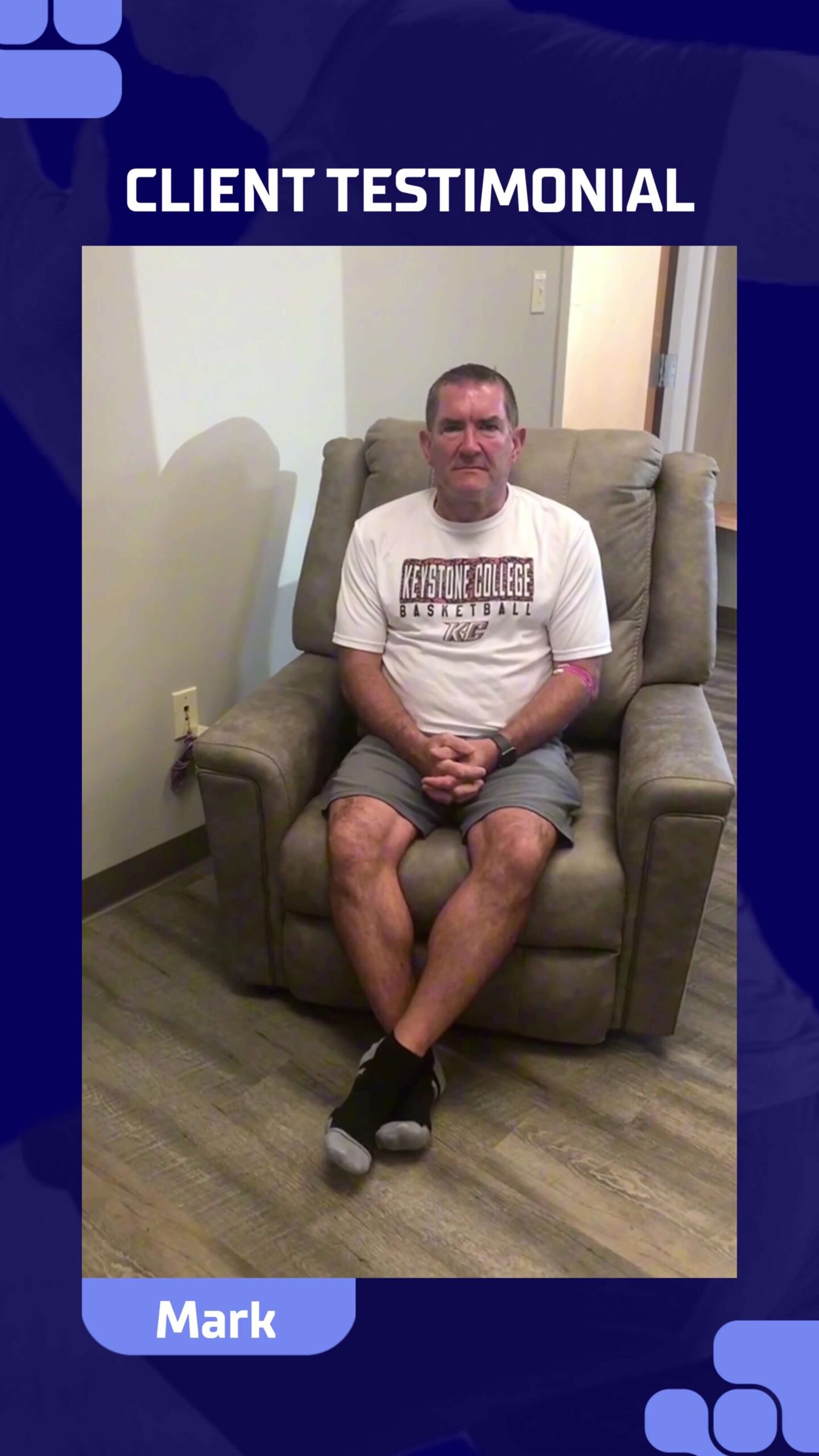 Cryotherapy Client Testimonial - Mark